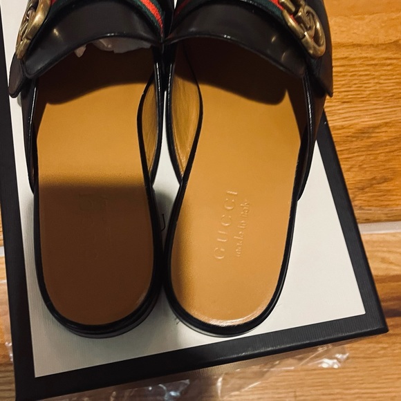 Brand new Gucci Double GG slippers true size 8 - Picture 2 of 5